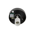 Sun 30, plafonnier, rond, 1x max. 60 w, e27, noir