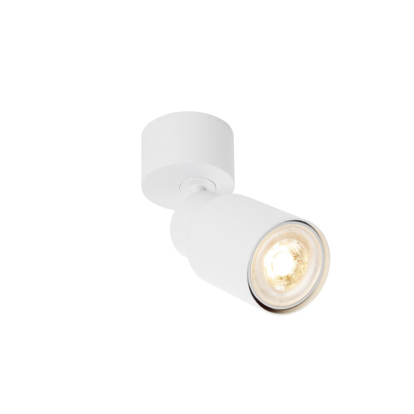 Puri 2.0 tube, plafonnier et applique en saillie, 1x max. 6 w gu10, blanc