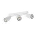 Puri 2.0 tube, plafonnier et applique en saillie, long, 3x max. 6 w gu10, blanc