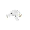 Puri 2.0 tube, plafonnier et applique en saillie, rond, 3x max. 6 w gu10, blanc