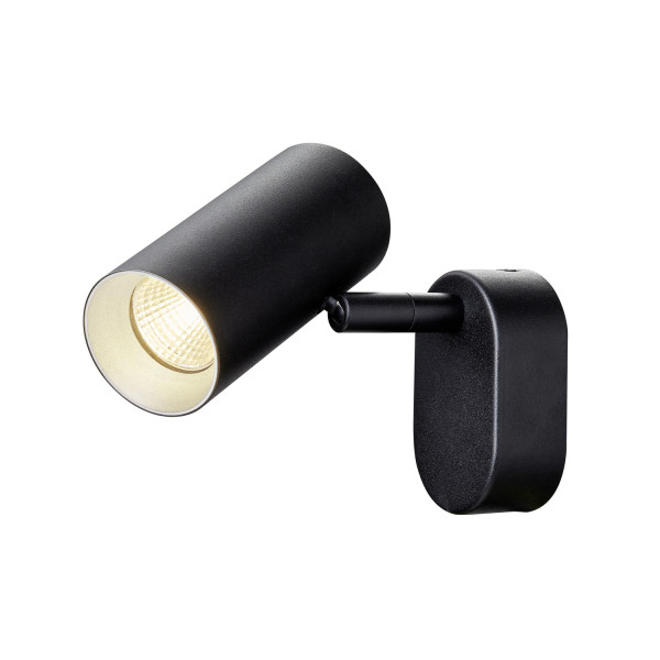 Noblo®, plafonnier et applique, simple, rond, 2-3k, 8 w, dim to warm, 36°, noir