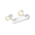 Noblo®, plafonnier et applique, double, rond, 2700 k, 12 w, phase, 32°, blanc