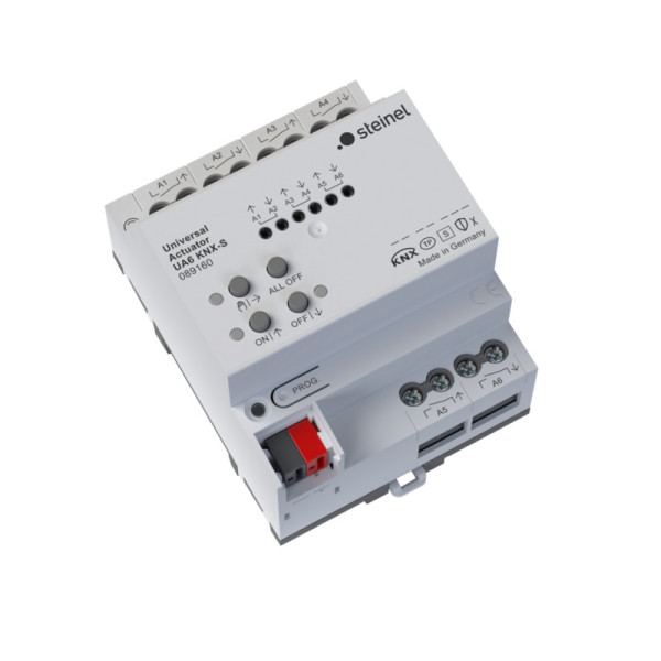 Actionneur 6/3 voies secure ua6 knx-s