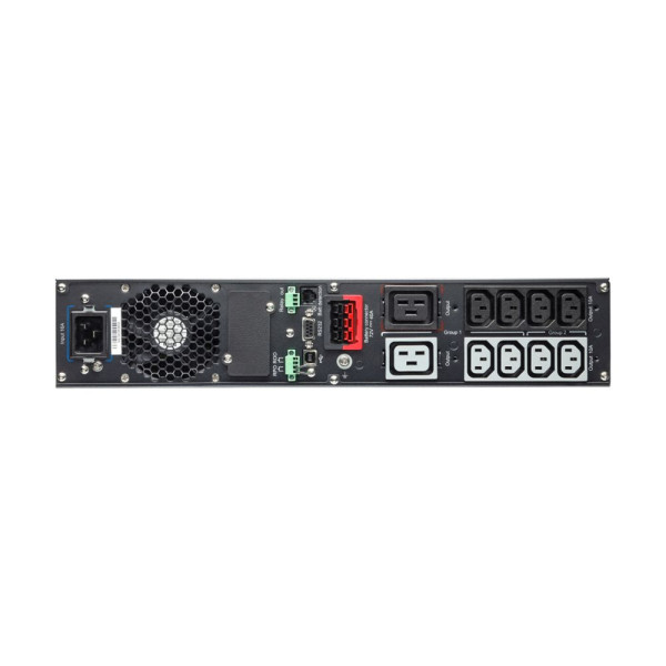 Onduleur reconditionné 9px, 1ph, 3000w, rack / tour 3u, sortie 8 (c13) + 2 (c19)