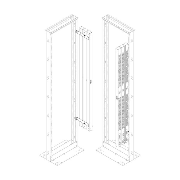 Équerres de montage pour pdu verticaux pour open frame