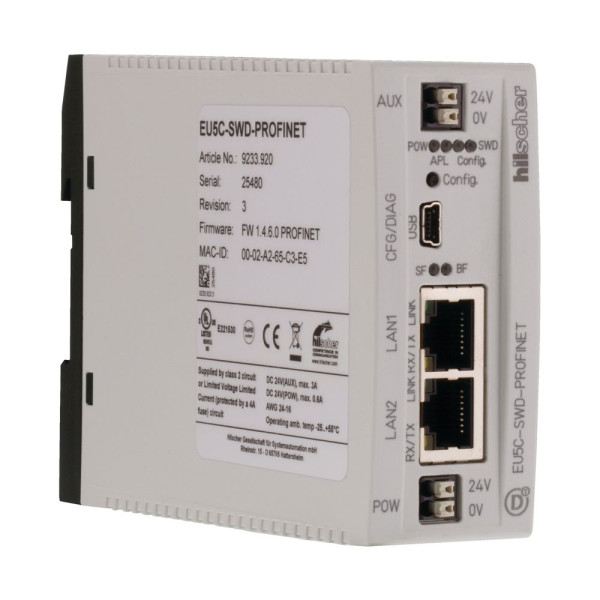 Gateway profinet (EU5C-SWD-PROFINET)