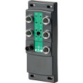 Module-bloc e/s swd ip69k, 8 e 24 v dc avec alimentation, 4 e/s m12 femelles (EU6E-SWD-8DX)