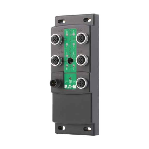 Module-bloc e/s swd ip69k, 24 v dc, 8 e/s avec alim, 4 e/s m12 femelles (EU6E-SWD-8DD)