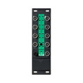 Module-bloc e/s swd ip69k, 16 e 24 v dc avec alim, 8 e/s m12 femelles (EU8E-SWD-16DX)