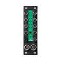 Module-bloc e/s swd ip69k, 24 v dc, 4 e alim, 4 s alim séparée, 8 e/s m12 fem (EU8E-SWD-4D4D-1)