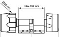 Cylindre l/e viky 30b x 30 (21266)