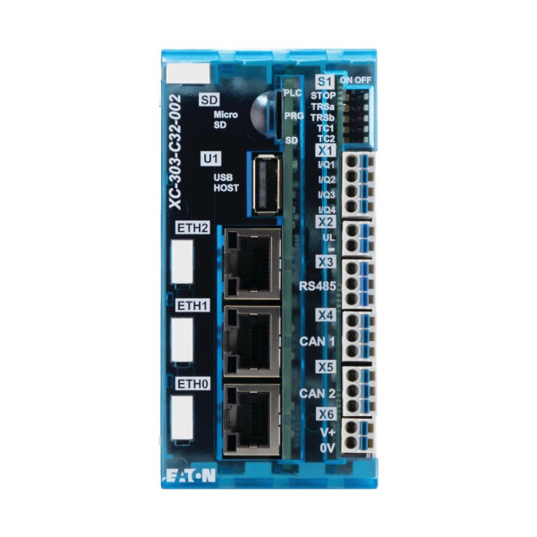 Api xc303, codesys 3, sd, usb, 3x ethernet, 2x can, rs485, 4 e/s numériques (XC-303-C32-002)