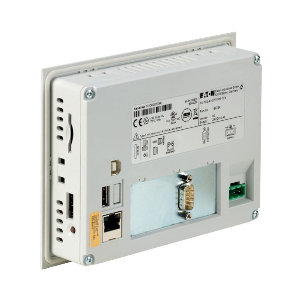 Écran tactile resistive, 24v dc, 5.7z, tft color, ethernet, pour easye4 (xv-102-a3-57tvrb-1e4)