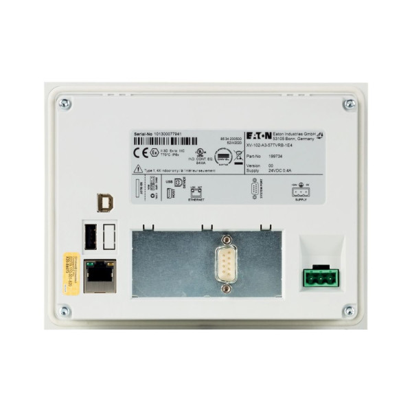 Écran tactile resistive, 24v dc, 5.7z, tft color, ethernet, pour easye4 (xv-102-a3-57tvrb-1e4)