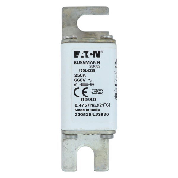 Fuse 250a 660v 00/80 ar 