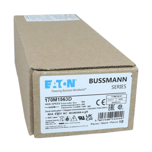 Fuse 40a 690v gr din 000 hsdnh 