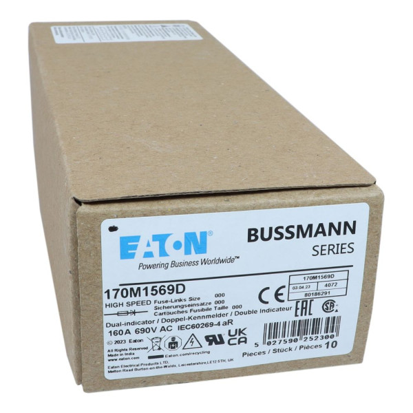 Fuse 160a 690v ar din 000 hsdnh 