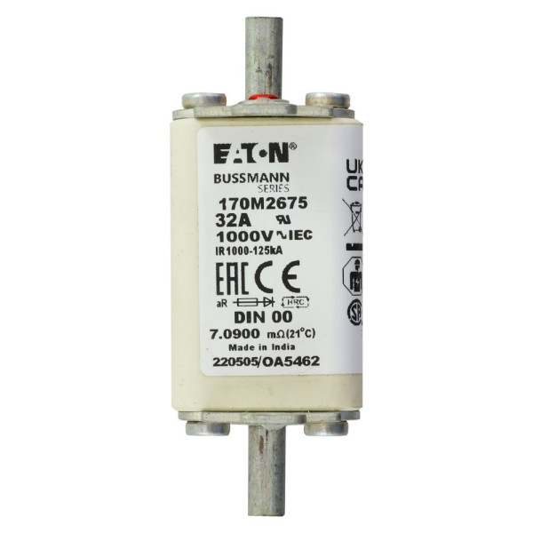 Fuse 32a 1000v din 00 ar 