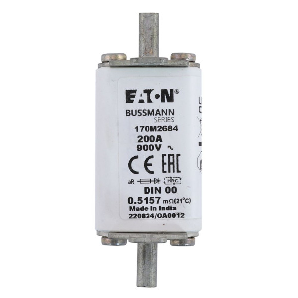 Fuse 200a 900v din 00 ar 