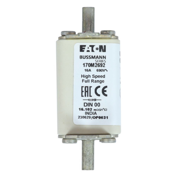 Fuse 16a 690v din 00 gr 