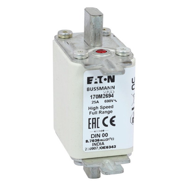 Fuse 25a 690v din 00 gr 