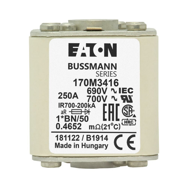 Fuse 250a 690v 1*bn/50 ar uc 