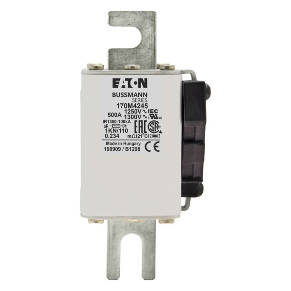 Fuse 500a 1250v 1kn/110 ar cu 