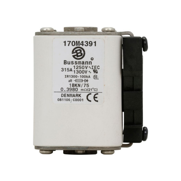 Fuse 315a 1250v 1bkn/75 ar cu 