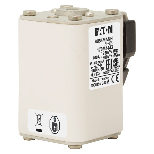 Fuse 400a 1250v 1bkn/80 ar cu 