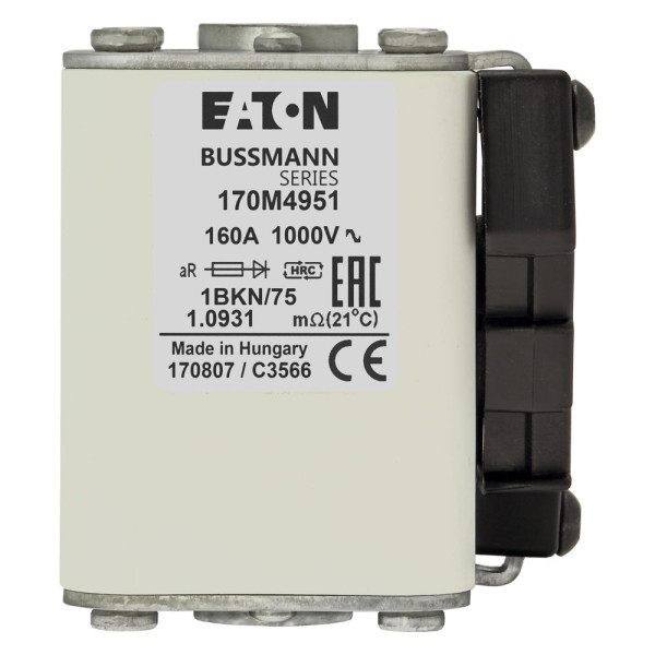 Fuse 160a 1000v 1bkn/75 ar 