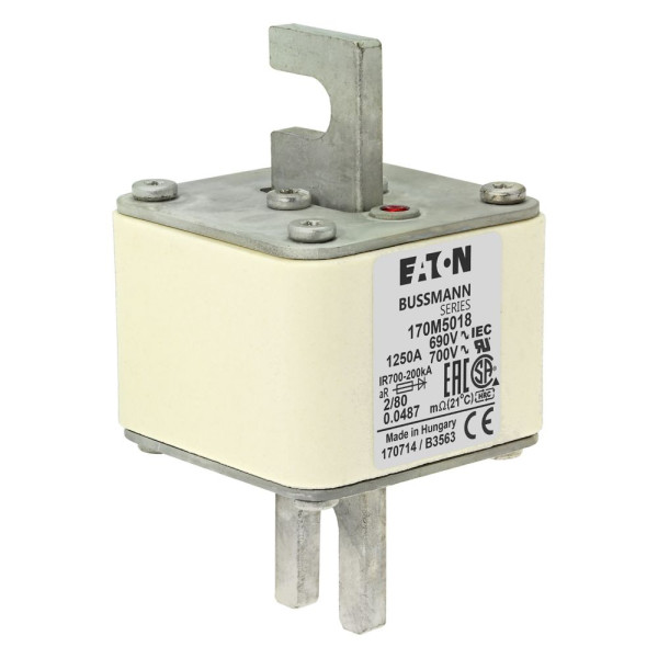 Fuse 1250a 600v 2/80 ar uc 