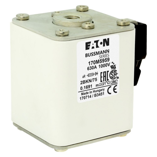 Fuse 630a 1000v 2bkn/75 ar ur 