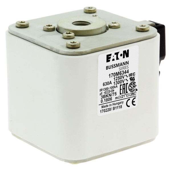 Fuse 630a 1250v 3bkn/75 ar cu 