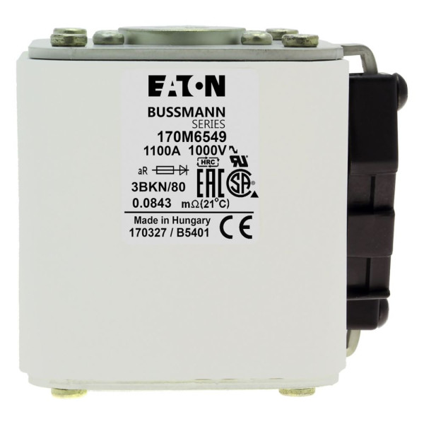 Fuse 1100a 1000v 3bkn/80 ar 