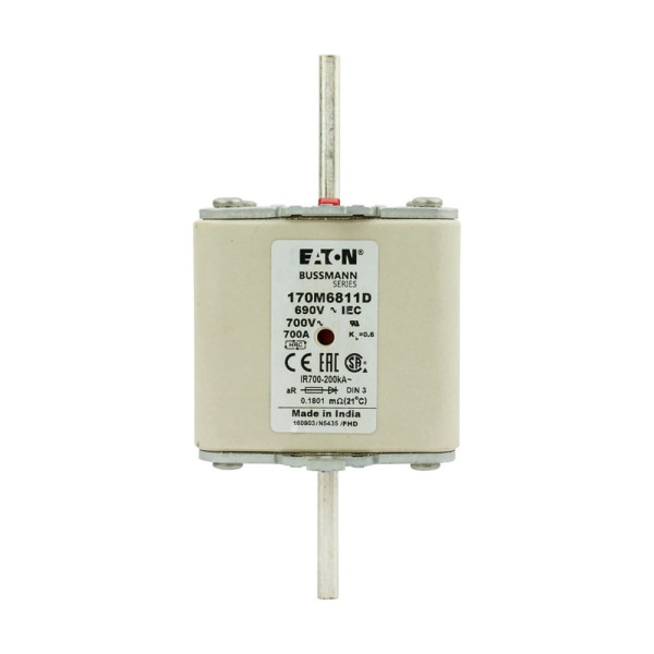 Fuse 700a 690v ar din 3 hsdnh 