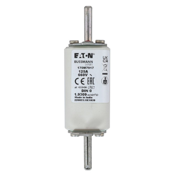 Fuse 125a 660v din 0 ar 