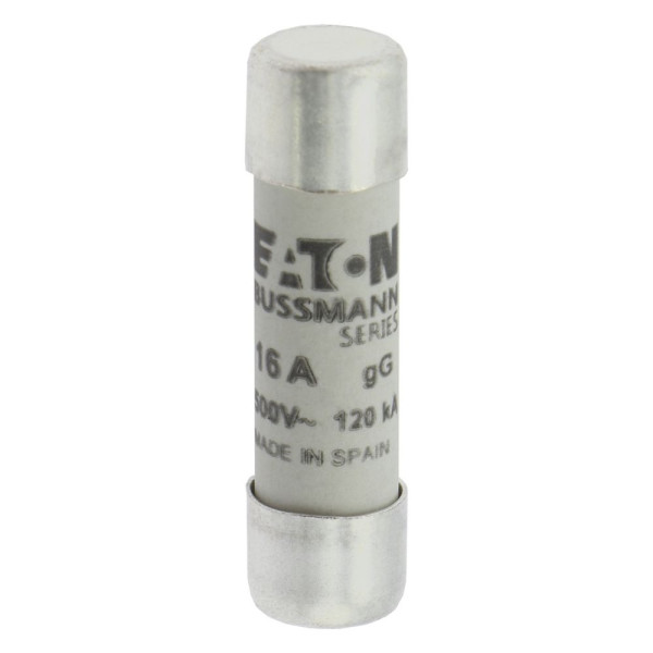 Cylindrical fuse 10 x 38 16a gg 500v ac 