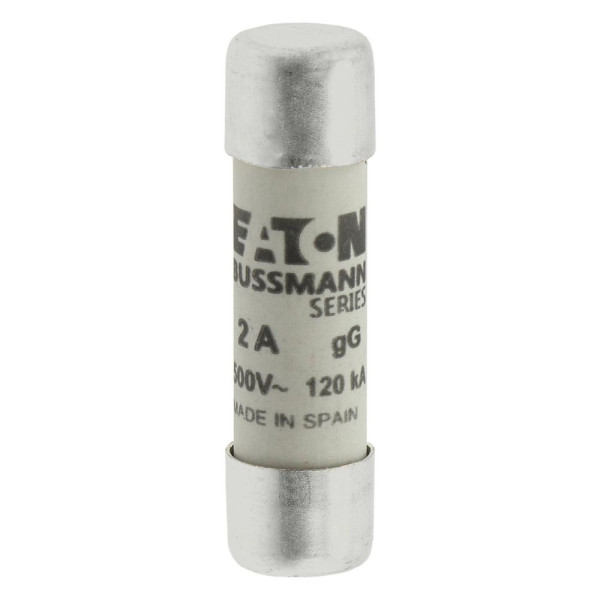 Cylindrical fuse 10 x 38 2a gg 500v ac 