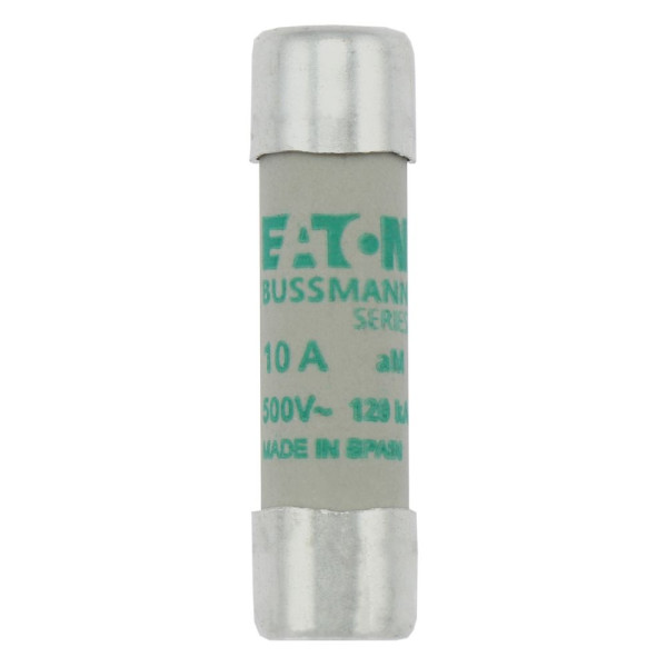 Cylindrical fuse 10 x 38 10a am 500v ac 