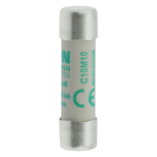 Cylindrical fuse 10 x 38 10a am 500v ac 