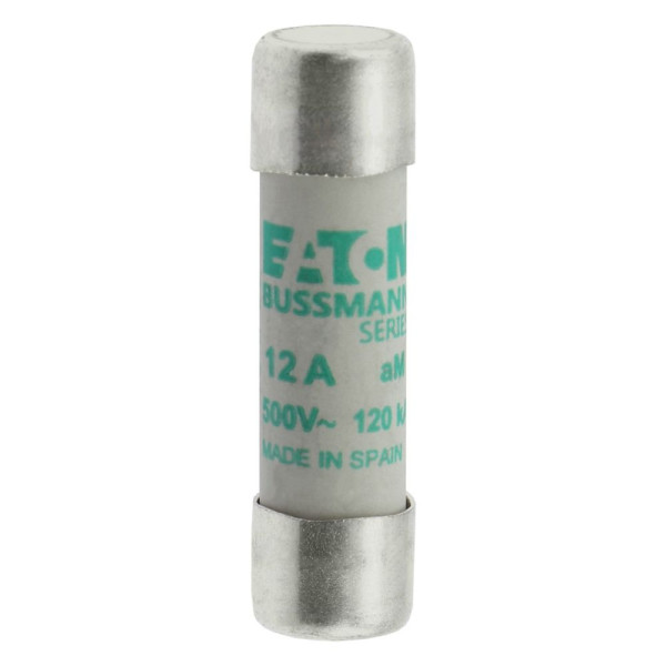 Cylindrical fuse 10 x 38 12a am 500v ac 