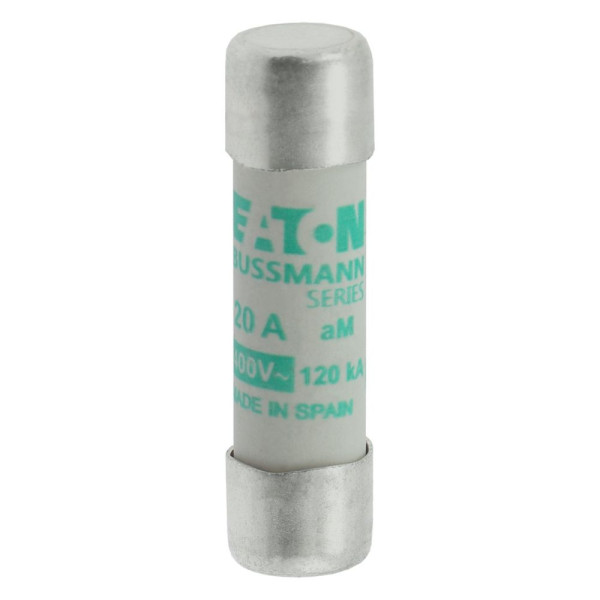 Cylindrical fuse 10 x 38 20a am 400v ac 