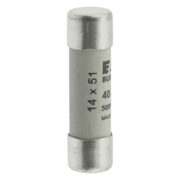 Cylindrical fuse 14 x 51 40a gg 500v ac 