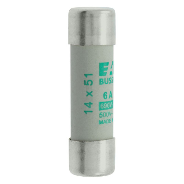 Cylindrical fuse 14 x 51 6a am 690v ac 