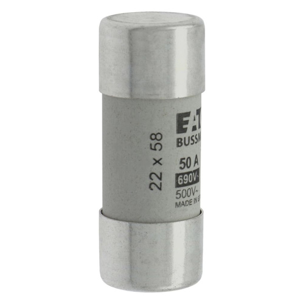 Cylindrical fuse 22 x 58 50a gg 690v ac 