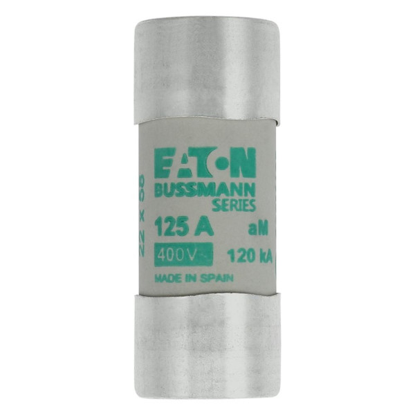 Cylindrical fuse 22 x 58 125a am 400v ac 