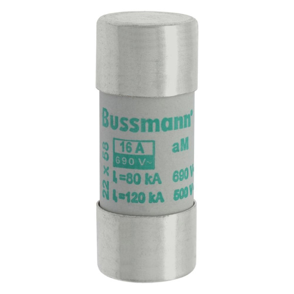 Cylindrical fuse 22 x 58 16a am 690v ac 