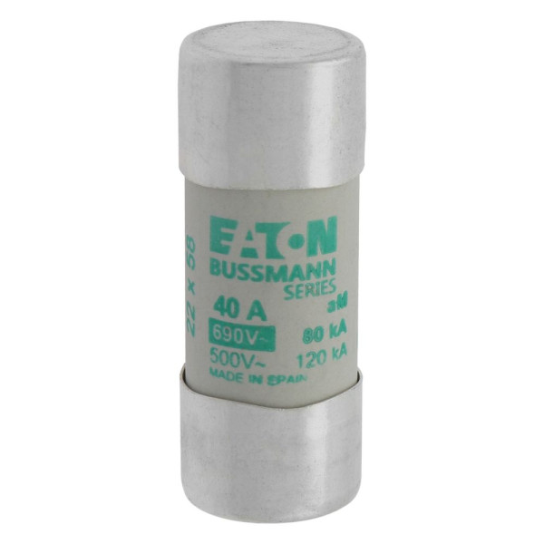 Cylindrical fuse 22 x 58 40a am 690v ac 