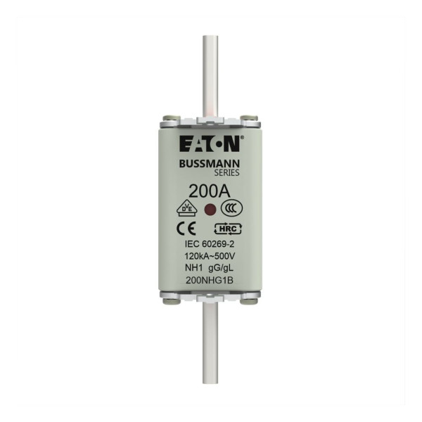 Nh fuse 200a 500v gg/gl size 1 