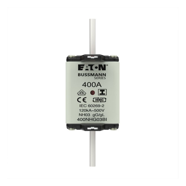 Nh fuse 400a 500v gl/gg size 03 